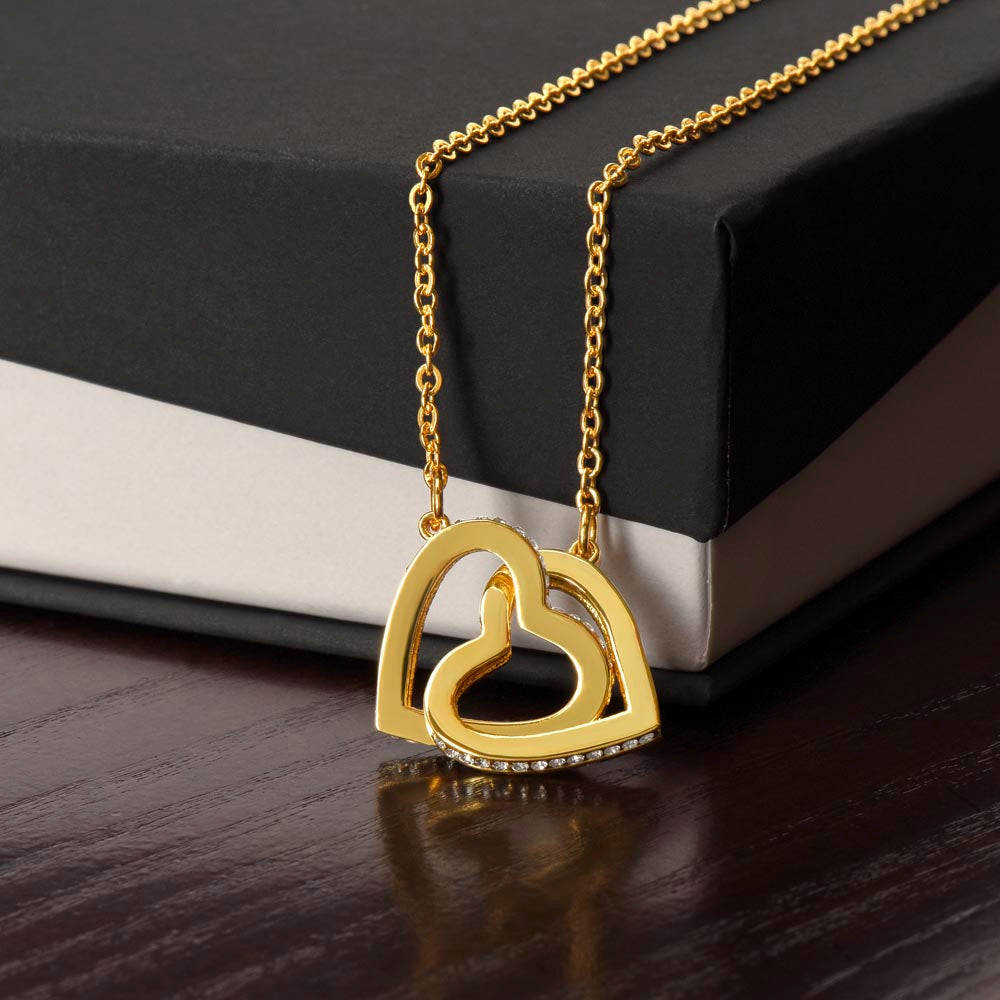 SiorJewelry - Interlocking Hearts Necklace